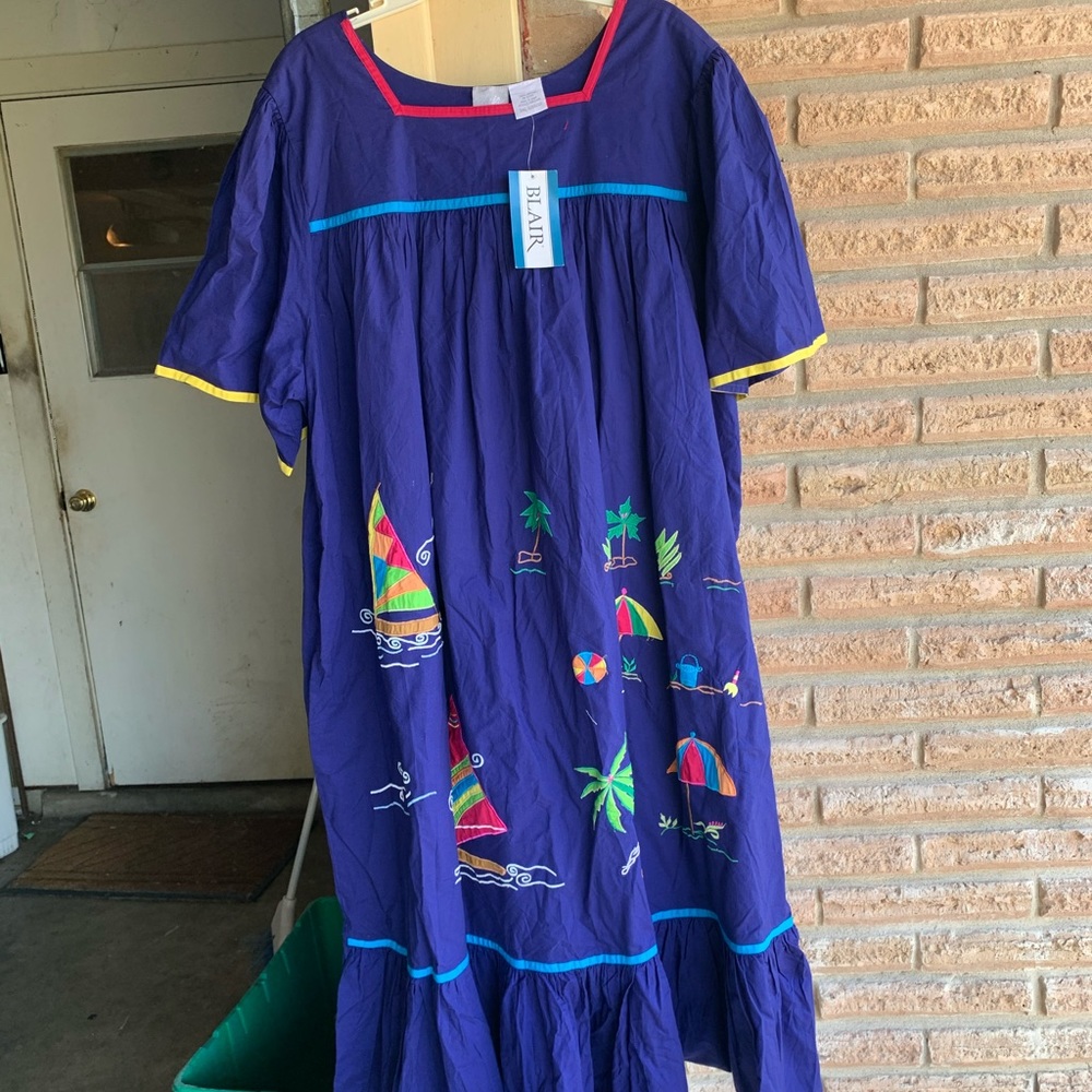 Blair women’s house dress 3xl, 1 dress